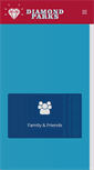 Mobile Screenshot of diamondwaterpark.com
